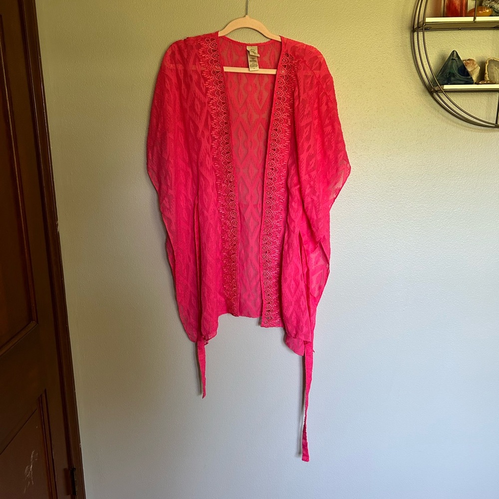 In bloom by jonquil pink cardigan
